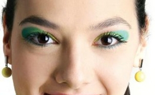Make verde e amarela