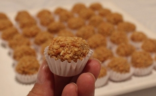 Brigadeiro de paçoca