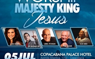 Realizado pela 1ª vez no Brasil, evento reunirá Aline Barros e Paul Wilbur