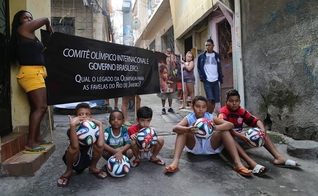 Rio de Paz _ protesto Olimpíada