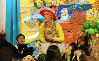 Danielle Rizzutti grava clipe do CD infantil “Boas-novas pra você!”