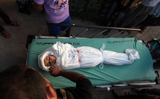 Gaza _ criança morta