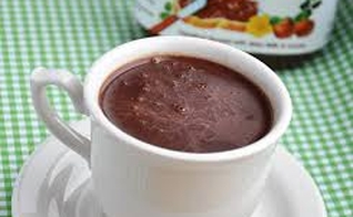 Chocolate quente cremoso de Nutella
