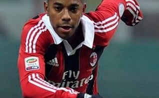 Robinho estava no Milan