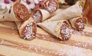 Canudinho fácil de doce de leite
