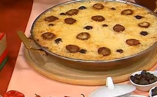 empadão de arroz