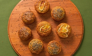 Muffin de banana e chia