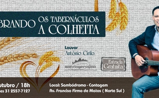 Pr. Antônio Cirilo prepara a realização do “Celebrando os Tabernáculos – A colheita”