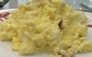 Ovos mexidos cremosos