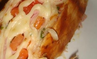 Rocambole de massa de Pastel