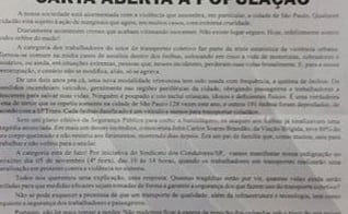 Secretaria e sindicato negociam paralisação de ônibus entre 10 e 12h