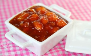 Doce de banana caramelada