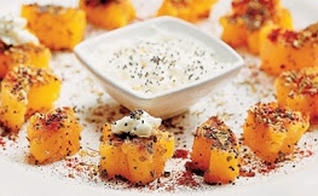 Canapé de abóbora