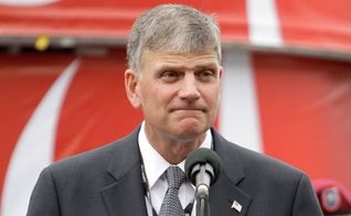 Pastor Franklin Graham é presidente da Associação Evangelística Billy Graham e da missão Samaritan's Purse
