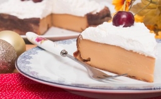 Torta rápida de doce de leite