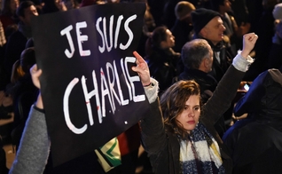 Charlie Hebdo _ protesto