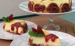 cheesecake de rolo