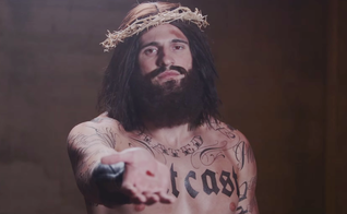 ídeo oficial do projeto "Jesus Tattoo", onde Jesus Cristo é representado como um tatuador que cura seus clientes.