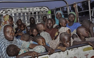Crianças e mulheres são resgatados do Boko Haram