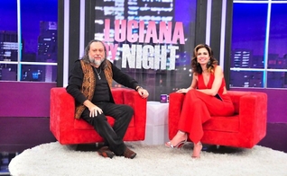 A apresentadora Luciana Gimenez recebeu em seu programa Luciana By Night o polêmico pastor Caio Fábio.