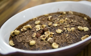 Bolo de chocolate com avelã