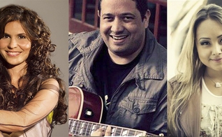 Aline Barros, Fernandinho e Bruna Karla