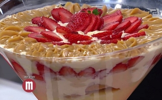Pavê de doce de leite