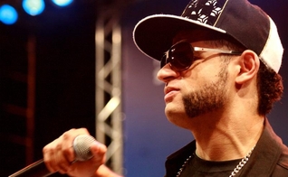 Feijão, um dos vocalistas do grupo de rap cristão Ao Cubo. (Flickr/ Diogo França)