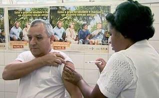 Campanha de vacinação contra a gripe