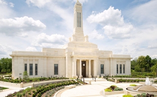 Igreja de Jesus Cristo dos Santos dos Últimos Dias, dos mórmons, em Carmel, no estado de Indiana (EUA).