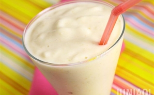 Smoothie de banana e maçã 