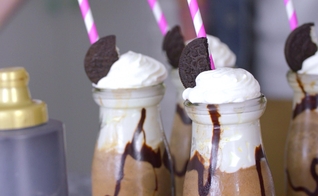 Frapuccino de oreo e Nutella