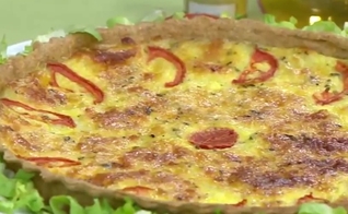 Torta de queijo fresco fit