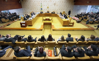 Sessão do Supremo Tribunal Federal
