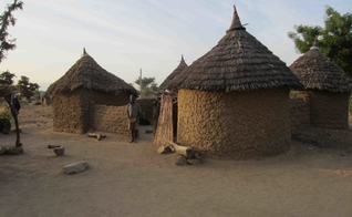 Típica vila em Camarões