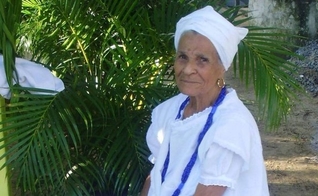 Mildreles Dias Ferreira, que comandava o terreiro de candomblé há 45 anos, morreu no dia 1º de junho, vítima de um infarto. (Foto: Arquivo Pessoal)