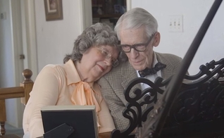 Comemoração de 60 anos de casamento 'Up'