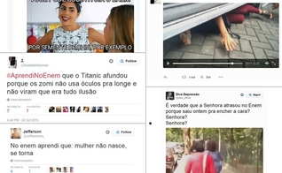  ENEM se tornou motivo de milhares de piadas e memes nas redes sociais. (Foto: Reprodução/Twitter)