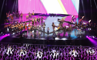 Gravação do "Renascer Praise 19 - Daniel", no Citibank Hall, em São Paulo / SP. (Foto:Divulgação)