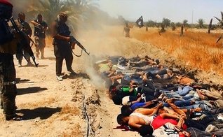 O grupo terrorista já controla grande parte do Iraque e da Síria — e os cristãos são os seus principais alvos civis. (Foto: Reprodução)