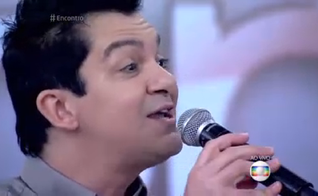 Regis Danese no programa Encontro com Fátima (Imagem: reprodução)