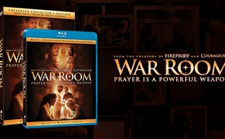 DVD e Blu-ray do filme Quarto de Guerra