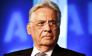 Fernando Henrique não quis falar com jornalistas e tem evitado se comunicar com a imprensa. (Foro: Reprodução).