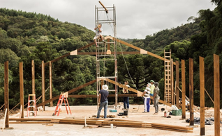 Um diferencial do projeto serão as moradias pré-moldadas. (Foto: Mais).