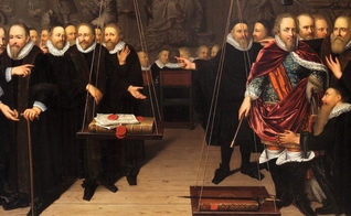 Alegoria da disputa teológica entre arminianos e os seus oponentes. (Foto: Wikipedia)