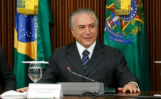 Presidente Michel Temer. (Foto: Folha de S. Paulo)