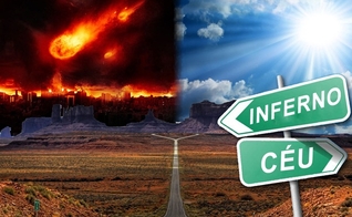 Céu e inferno. (Foto: Senhora Segurança)