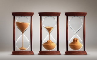 Ampulhetas. (Foto: Getty)