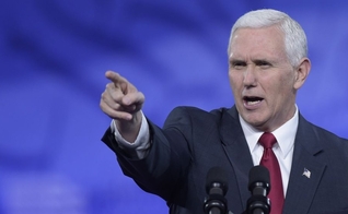 Mike Pence é o atual vice-presidente dos Estados Unidos no governo Trunp. (Foto: Times of Israel)