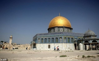 Cúpula da Rocha na cidade velha de Jerusalém, em Israel. (Foto: AFP)